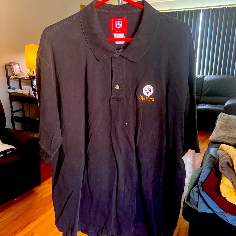 Men’s xl Steelers polo